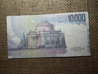 Olaszország 10000 lire, 1984