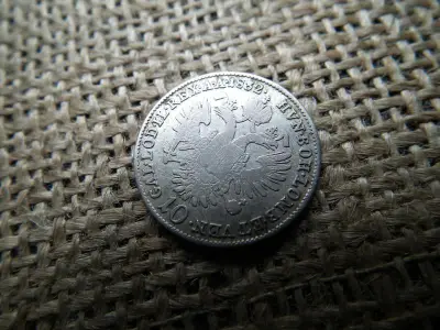 I. Ferenc 10 krajcár, 1832 A, ezüst