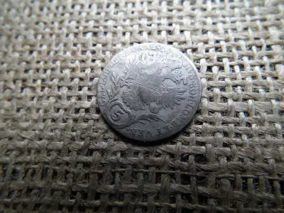 I. Ferenc 5 krajcár, 1818 B, ezüst