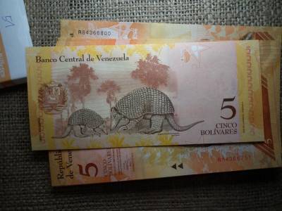 Venezuela 5 bolivares, 2013, UNC