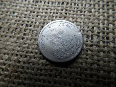 20 krajcár 1868, GyF, váltópénz, RR