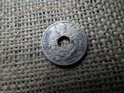Indokína - Franciaország 5 cent, 1938