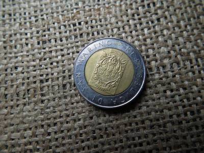 San Marino 500 líra érme, 1988, Második torony