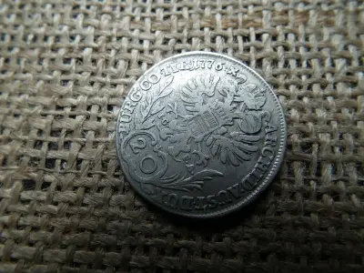 Mária Terézia 20 krajcár, 1776, ezüst, ICFA