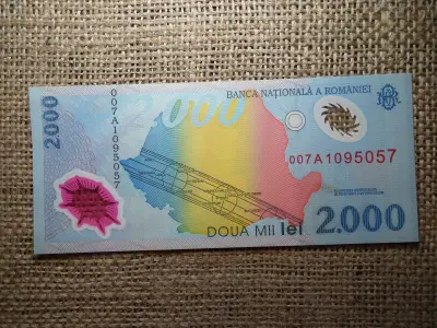 Románia 2000 lei, 2000, új évezred – napfogyatkozás