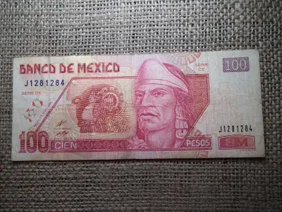 Mexikó 100 peso, 2000, papírpénz