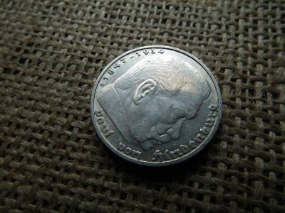 Birodalmi ezüst 5 márka, 1936 D