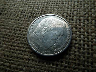 Birodalmi 5 márka, 1938, ezüst