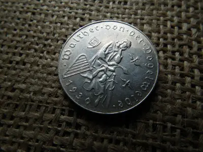 Ausztria, 2 schilling, 1930, Walther von der Vogelweide