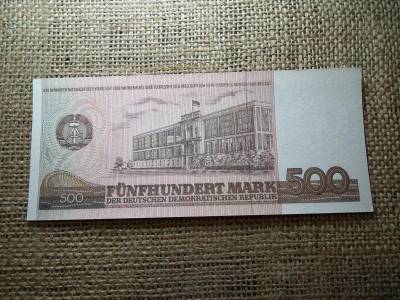 DDR 500 márka bankjegy, 1985, UNC, ritka