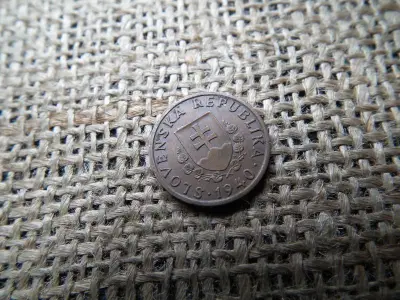Szlovákia, 20 halierov 1940, fémpénz