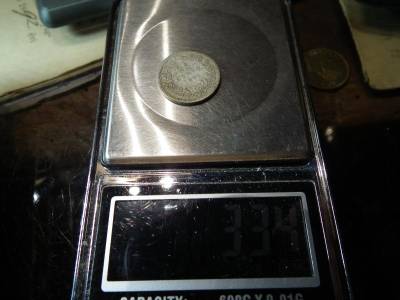 Hollandia, 25 cents, 1848, ezüst