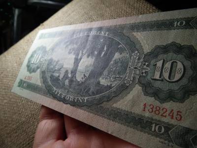 10 forintos bankjegy, 1949, EF állapot