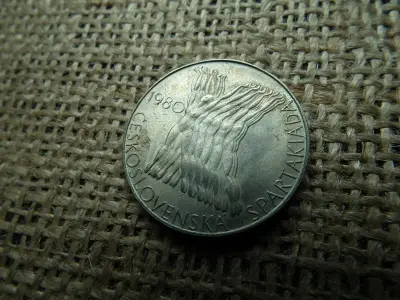 Csehszlovákia, 100 korona, 1980, ezüst