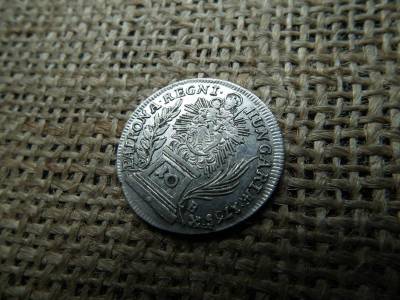 Mária Terézia 10 krajcár, 1765 KB, ezüst