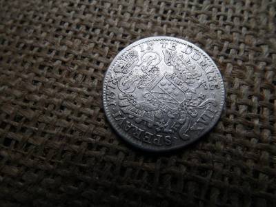 I. Ferenc ezüst 17 krajcár, 1757 KB, XVII kreuzer