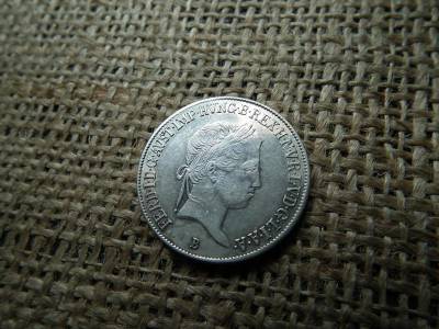 Ferdinánd, 20 krajcár, 1840 B, ezüst