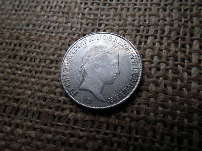 Ferdinánd, 20 krajcár, 1841 B, ezüst