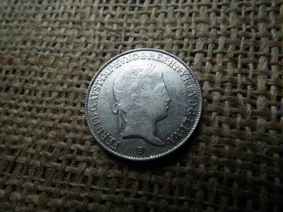 Ferdinánd, 20 krajcár, 1843 B, ezüst