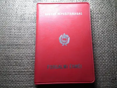 Műbőrtokos Fóliás Forgalmi Sor, 1974