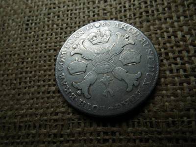 II. József Tallér, 1785, Brüsszel, Ezüst