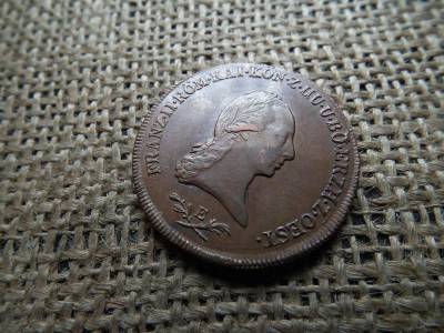 6 krajcár 1800 E, ritka, verdehiba, anyagtöbblet