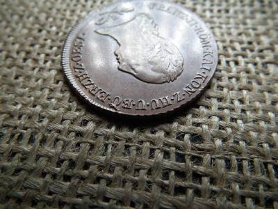 6 krajcár 1800 E, ritka, verdehiba, anyagtöbblet