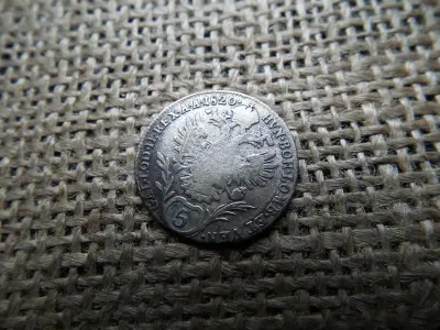 Ferenc, ezüst 5 krajcár, 1820