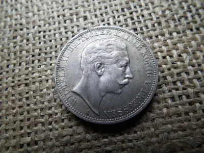Birodalmi ezüst 3 márka, 1911, A