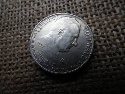 Csehszlovákia, 100 korona, 1951, ezüst