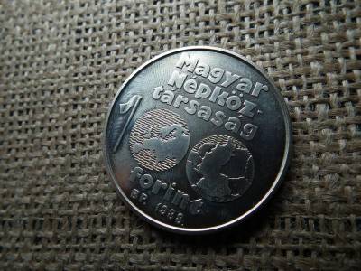 100 forintos érme, 1988, Labdarúgó Európa-bajnokság, BU