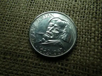 Ezüst 50 forint, 1967, Kodály Zoltán, BU