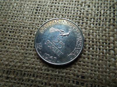 Ezüst 25 forint, 1967, Kodály Zoltán, BU