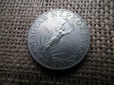 Ezüst 50 forint, 1970, BU, Felszabadulás