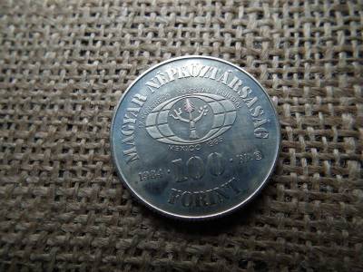 100 forintos érme, 1984, FAO, BU