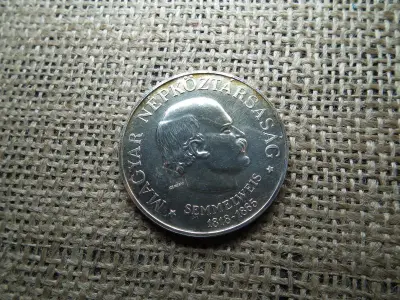 Ezüst 100 forint, 1968, BU, Semmelweis