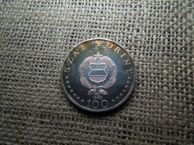 Ezüst 100 forint, 1968, BU, Semmelweis