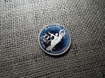 Ezüst 200 forint, 1980, Lake Placid, PP