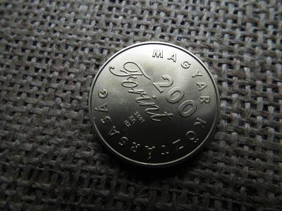 200 forintos érme, 2001, Toldi, BU