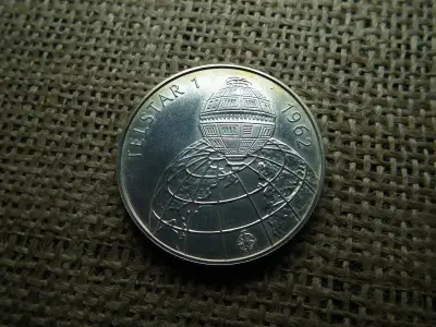 Ezüst 500 forint, 1992, Telstar 1, BU