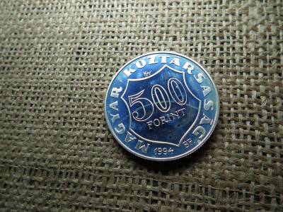 Ezüst 500 forint, 1994, PP, Kossuth