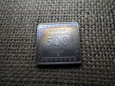 500 forintos érme, 2002, BU, Sakk