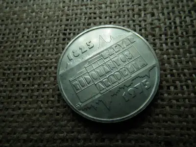 Ezüst 200 forint, 1975, MTA, BU