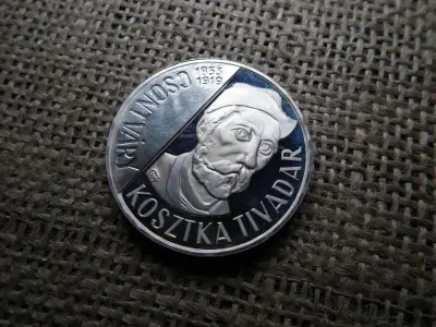 Ezüst 200 forint, 1977, Csontváry, PP