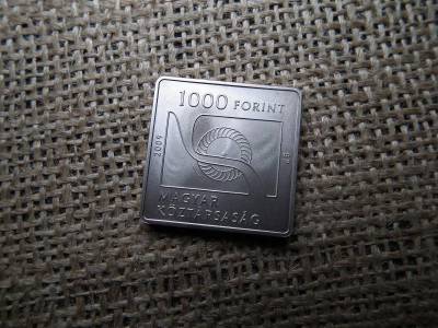 1000 forintos érme, 2009, Bánki, BU