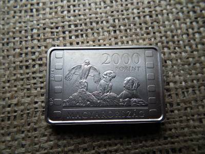 2000 forintos érme, 2014, Homoki, BU