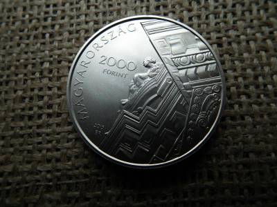 2000 forintos érme, 2015, Róth, BU