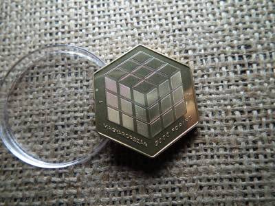 3000 forintos érme, 2024, Rubik-kocka, BU