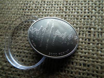 3000 forintos érme, 2024, Krausz Ferenc, BU