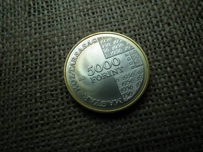 Ezüst 5000 forint, 2006 BU, 1956